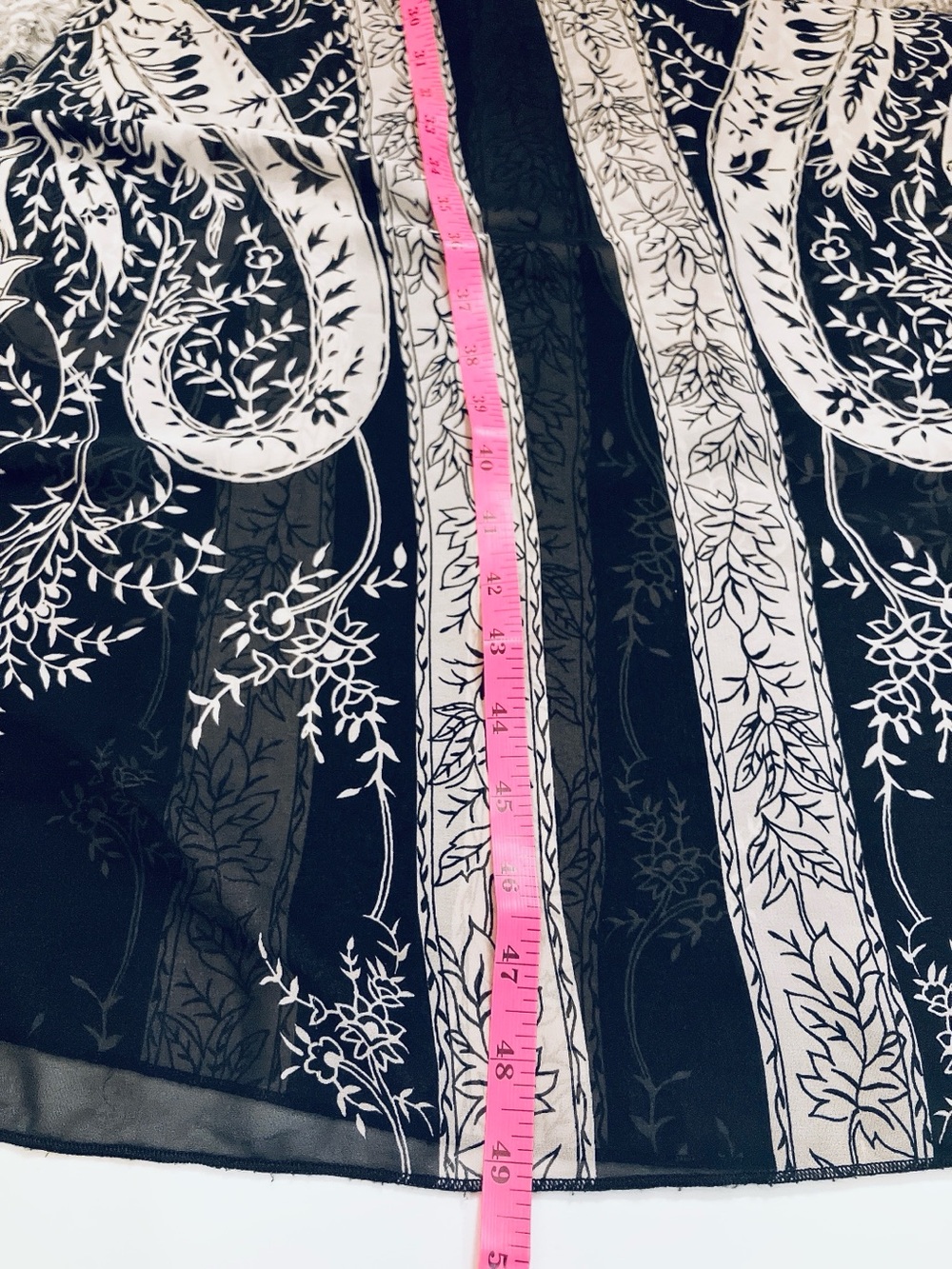 Express Sleeveless Bohemian Black Paisley Maxi Slip Dress Medium Festival Summer - Picture 6 of 8